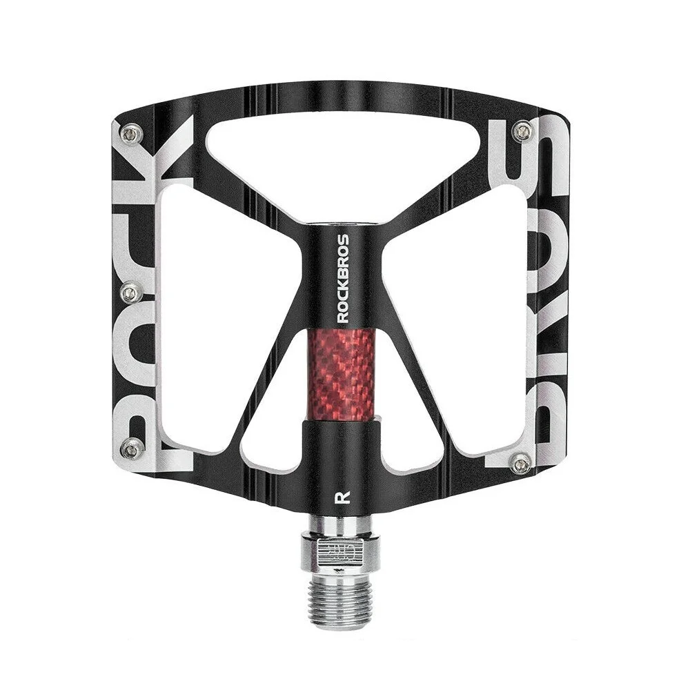 Pedále RockBros, PL,LSL Flat Al, 9/16, čierny