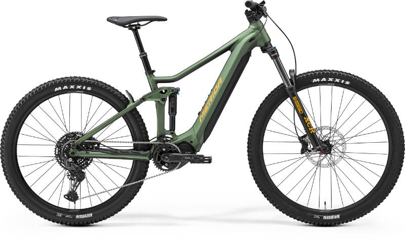 Merida eONE-FORTY 400 SE matný zelený(oranžový)