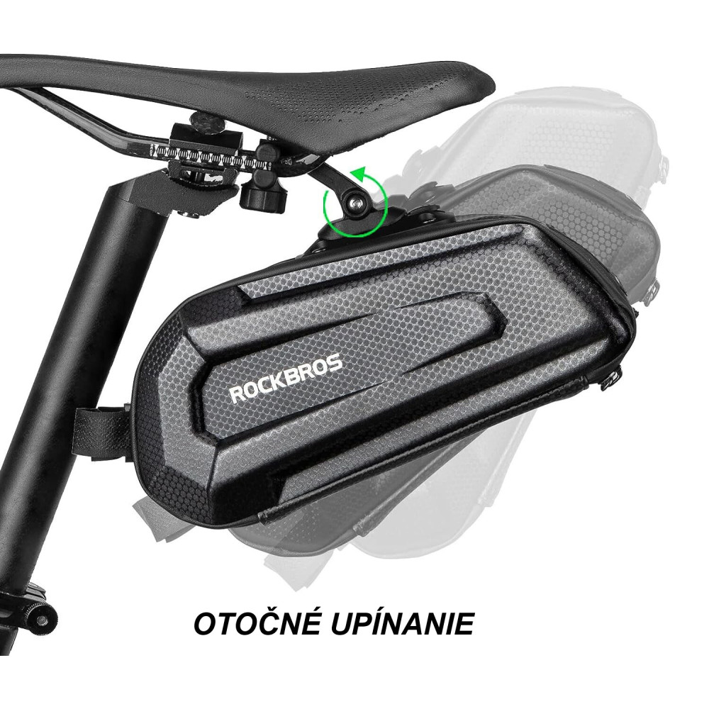 Taška RB pod sedlo s klip úchytom 1,7 L