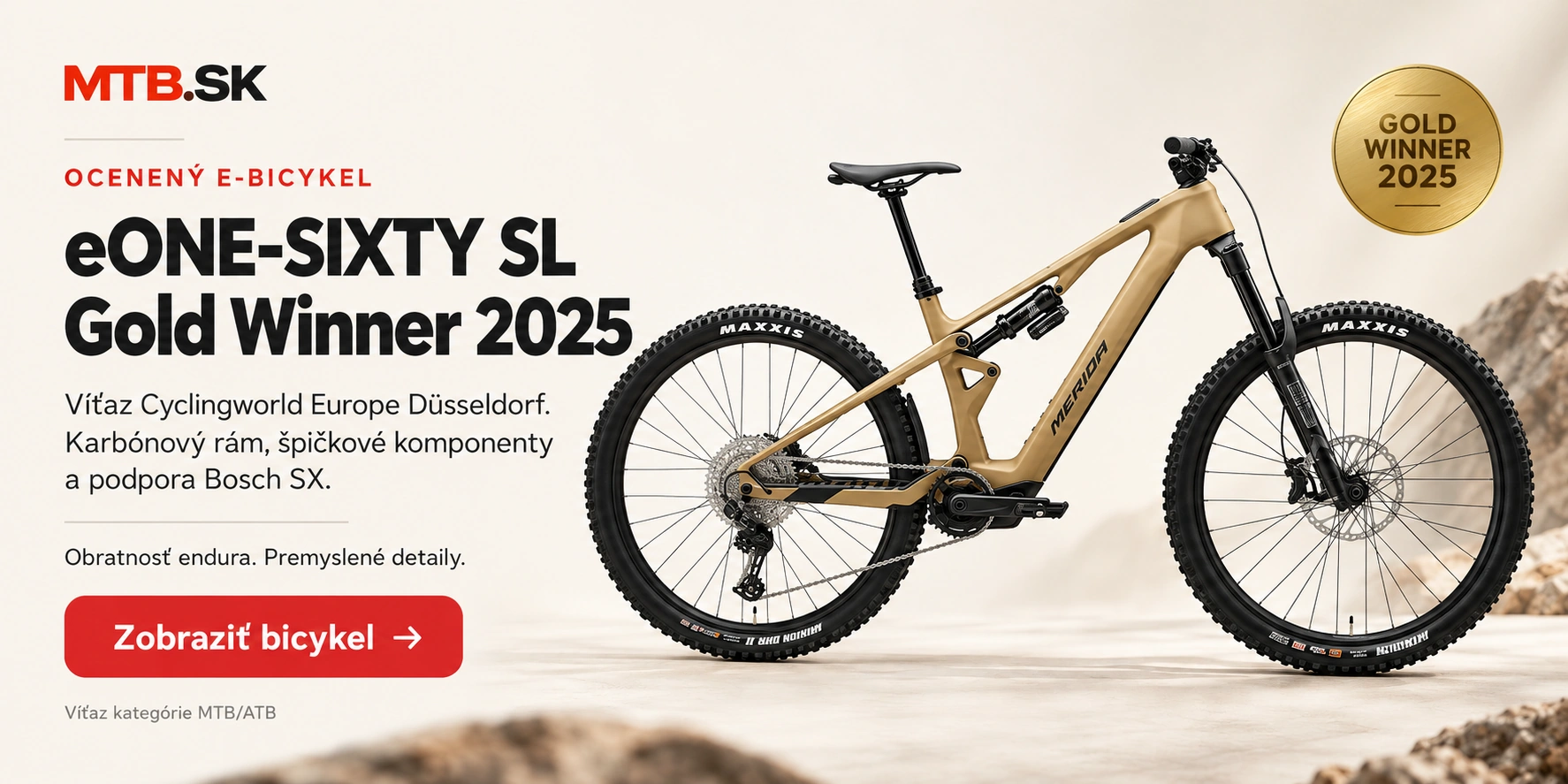 eONE-SIXTY SL – Gold Winner 2025