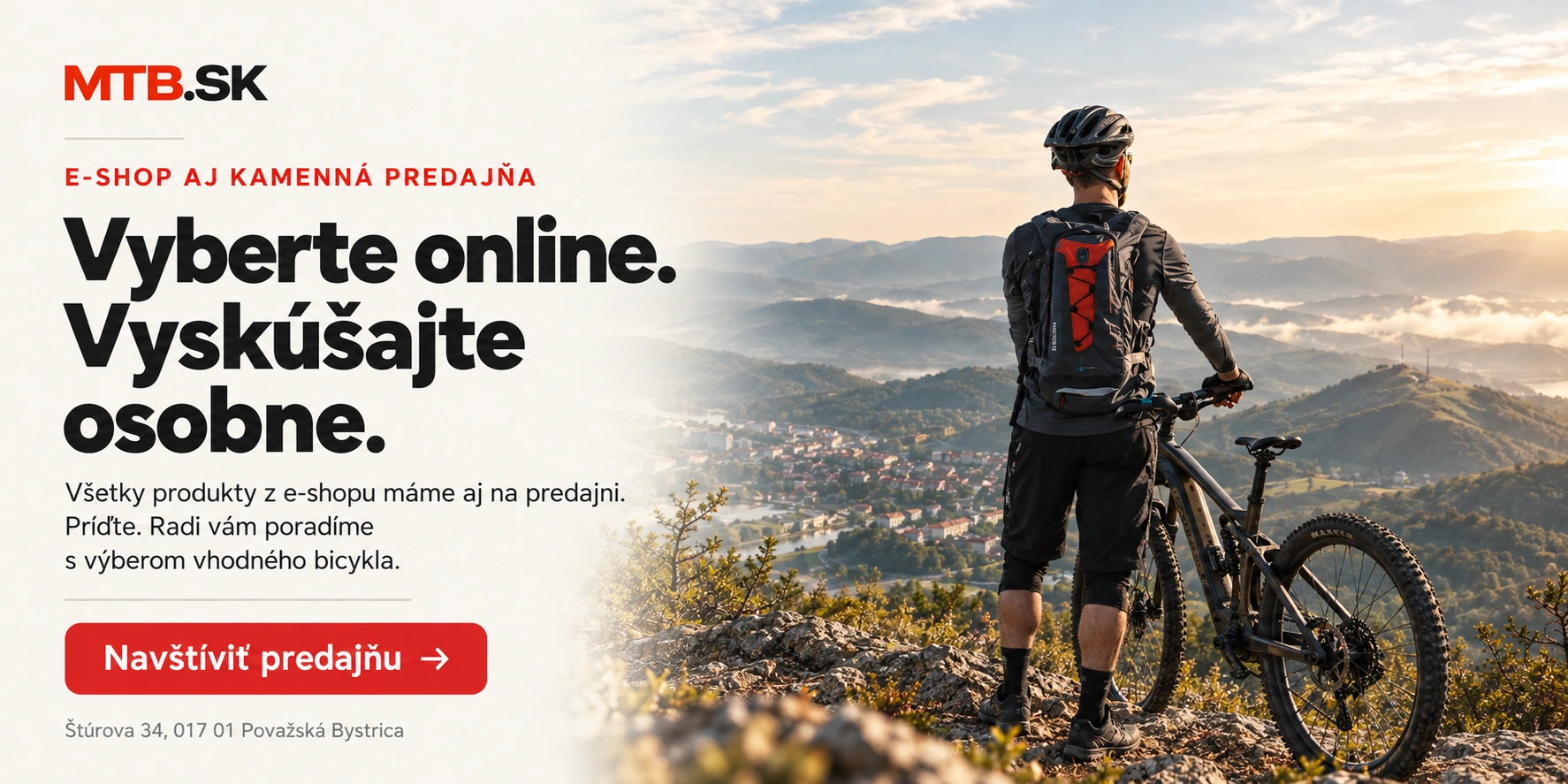 Kamenná predajňa MTB.sk