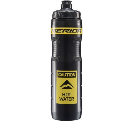 Fľaša MERIDA Caution Thermos čierna/žltá 0.65 l